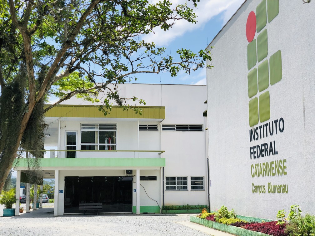 IFC tem campi em todo estado, incluindo campus em Blumenau — Foto: Divulgação