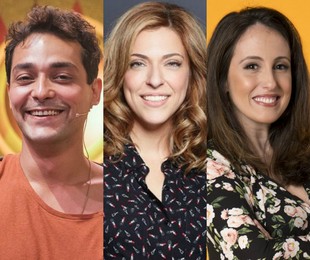 Eduardo Sterblitch, Júlia Rabello e Luana Martau | TV Globo e Juliana Coutinho