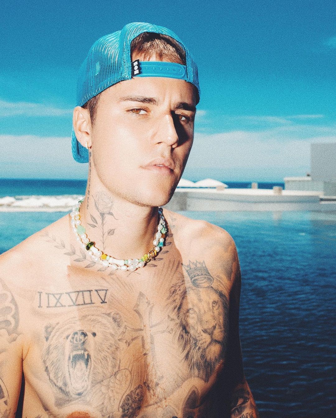 Justin Bieber e suas tatuagens (Foto: Instagram/Reprodução)