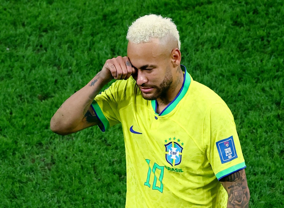 Entre lesão, recordes e lágrimas, Neymar vive mais um capítulo dramático em Copas do Mundo
