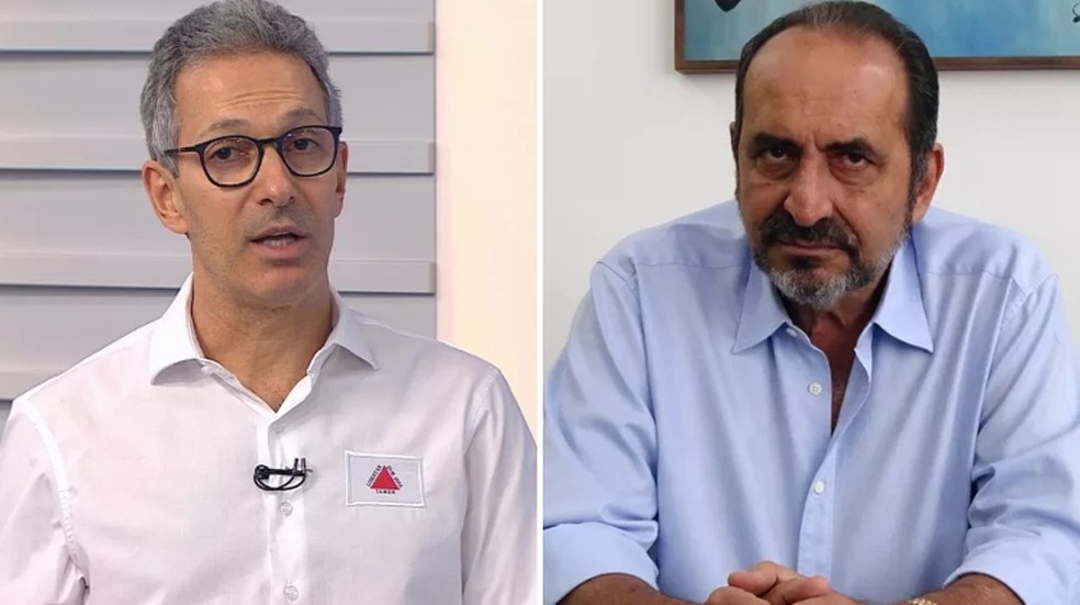 Romeu Zema e Alexandre Kalil — Foto: Reprodução