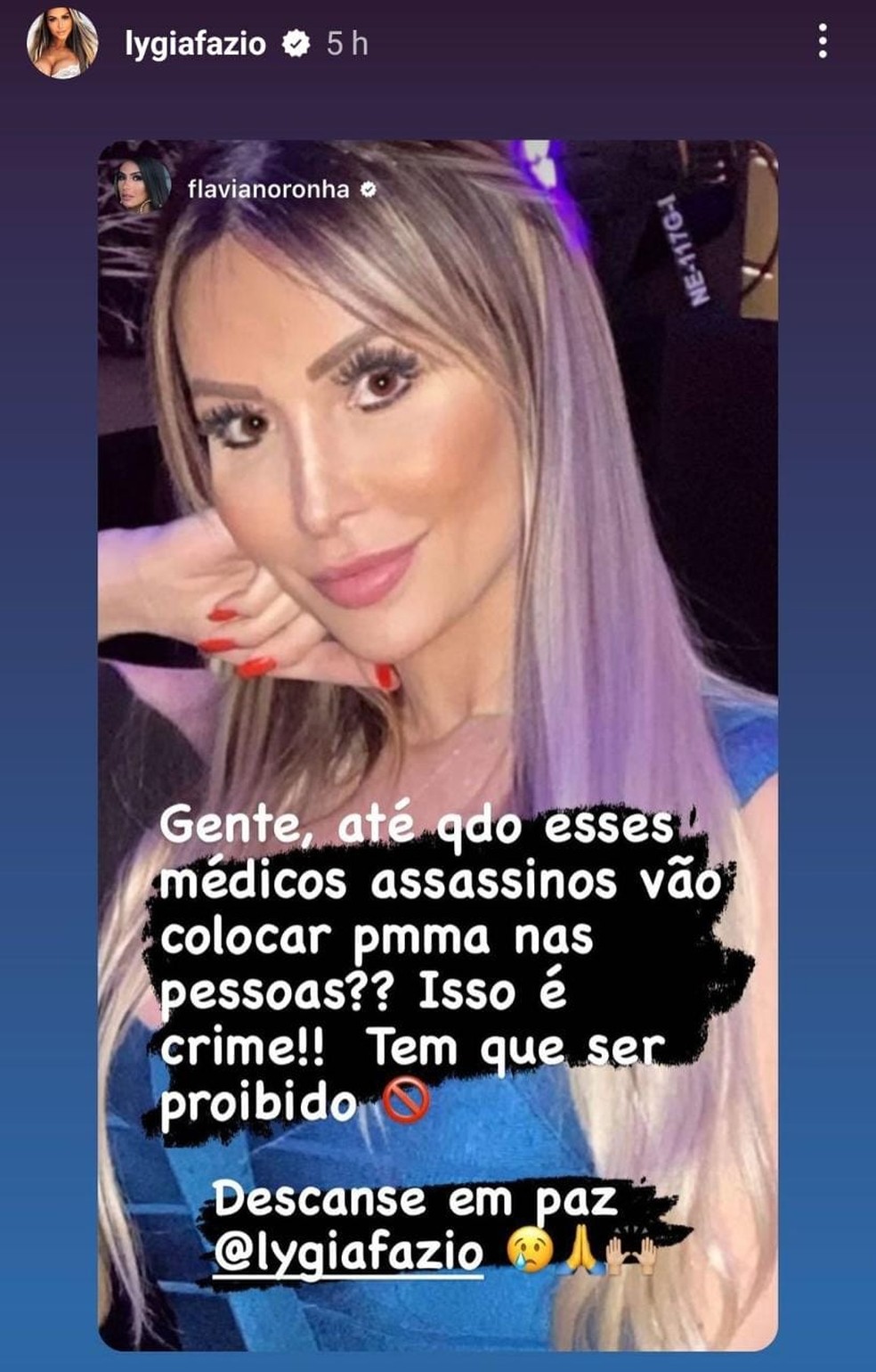 Modelo e jornalista Lygia Fazio morre aos 40 anos — Foto: Instagram
