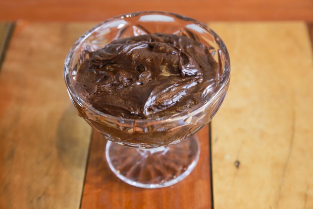 Mousse de Chocolate do chef Luis Eduardo Isoldi (Foto: Divulgação)