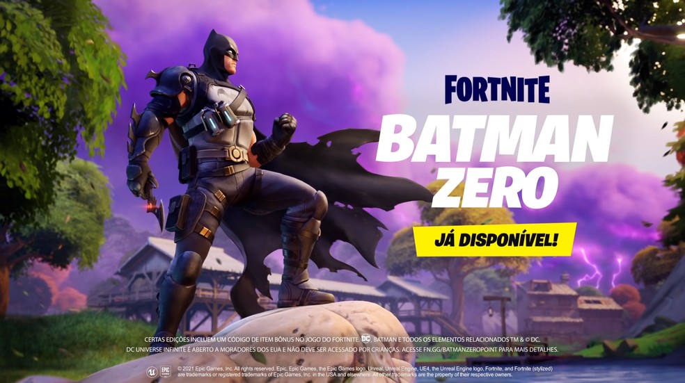 Fortnite: skin Batman Zero chega à loja do jogo | fortnite | ge