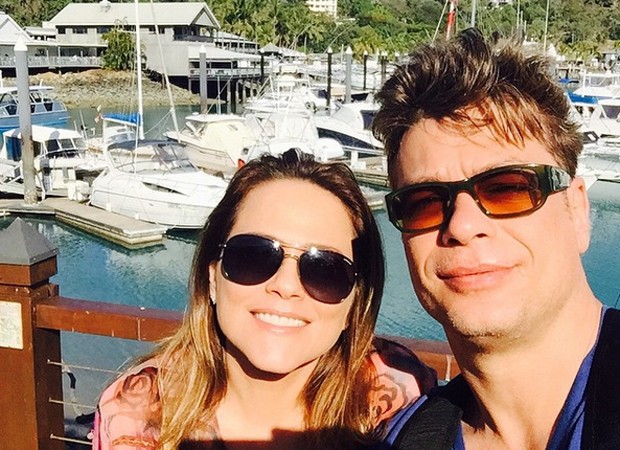 Vivianne Pasmanter e Fábio Assunção estão na Austrália para gravar novela (Foto: Reprodução/Instagram)