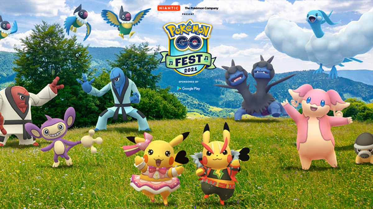 Pokémon GO Fest 2021 terá todos os Pokémon Lendários; veja data e preço