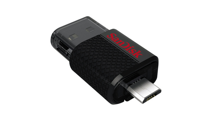 Dual Drive da SanDisk tem USB 2.0 e come?a com modelo de 16 GB (Foto: Divulga??o)