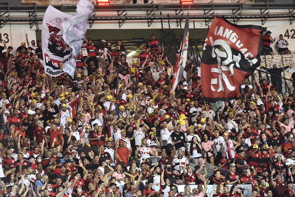 Torcida do Flamengo no Maracan  Foto: Andr Duro