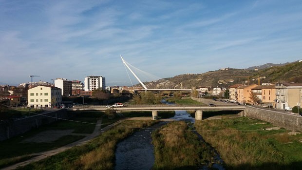 Ponte estaiada mais alta da Europa e museu de arte contemporânea são inaugurados na Calábria (Foto: Silvana maria Rosso)