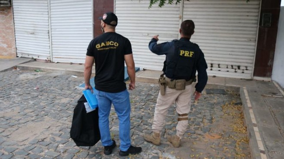 Operação da Polícia Civil e Gaeco em Teresina — Foto: Divulgação/PC-PI