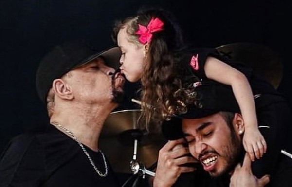 Ice-T (à esq.) com sua filha caçula, Chanel (Foto: Reprodução / Instagram)