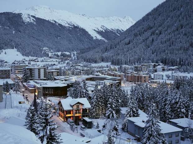 Davos receberá mais uma edição do Fórum Econômico Mundial, entre os dias 20 e 23 (Foto: Ruben Sprich / Reuters)