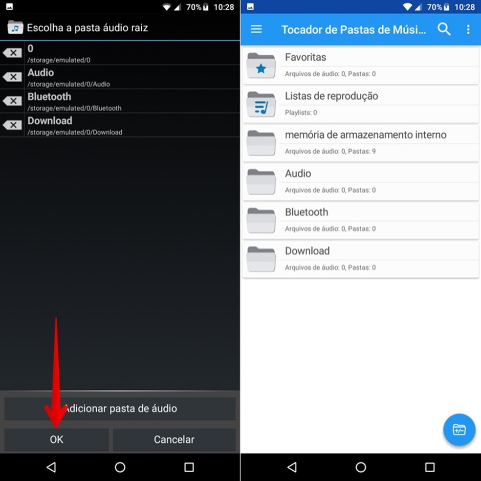 Aplicativo para organizar músicas saiba usar o Music Folder Player
