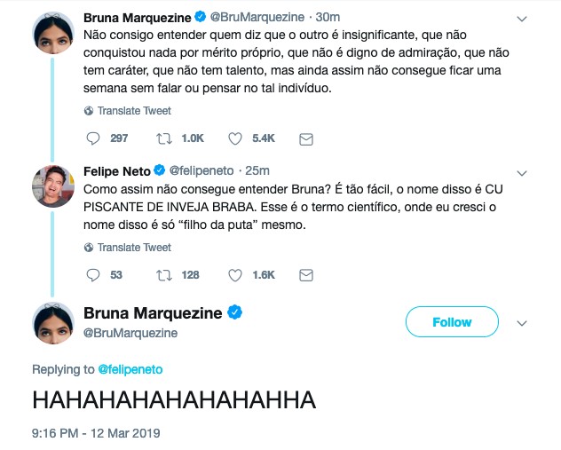 Bruna Marquezine (Foto: Reprodução/Twitter)