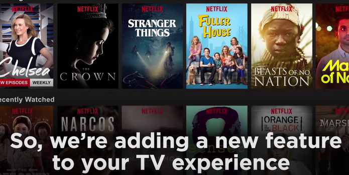 Para a Netflix, é importante ajudar o usuário a escolher (Foto: Reprodução/Felipe Vinha)