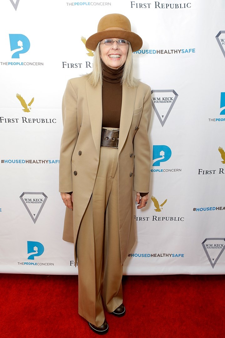 13 vezes que Diane Keaton provou que o estilo andrógino sempre será elegante (Foto: Reprodução)
