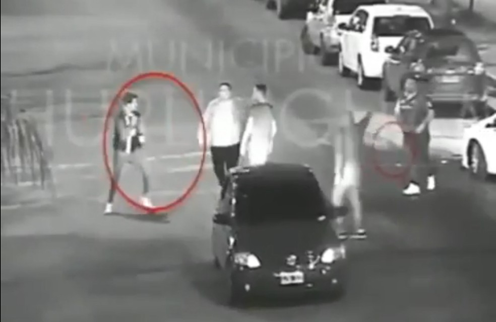 Jogador argentino foi morto em briga na rua (Foto: Reprodução)
