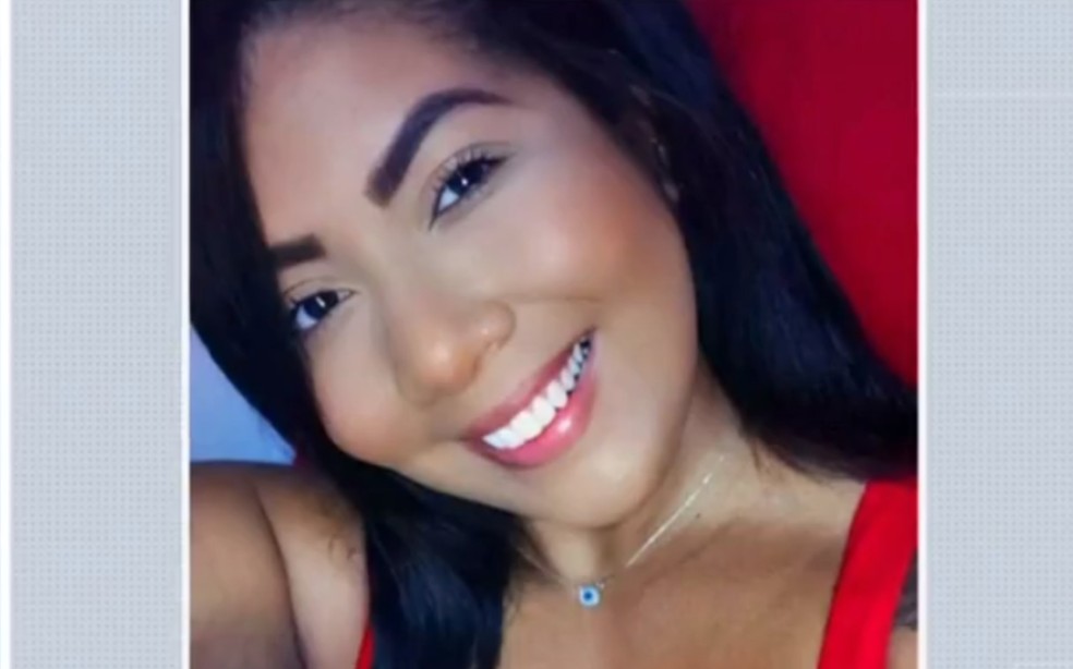 Diana Rosa, de 27 anos, foi presa após o crime — Foto: Reprodução/TV Bahia