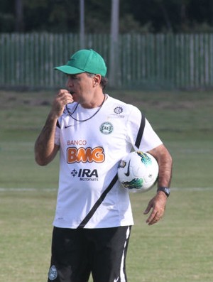 Marcelo Oliveira técnico do Coritiba (Foto: Gabriel Hamilko / GloboEsporte.com)