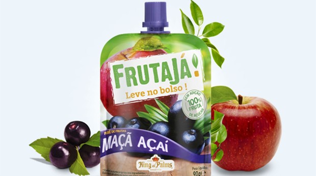 FrutaJá: papinha de frutas para adultos (Foto: Divulgação/FrutaJa)
