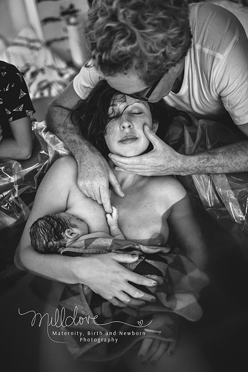 Parto normal (Foto: Tamara Milldove — Milldove Photography – Maternity, Birth and Newborn (New Zealand))