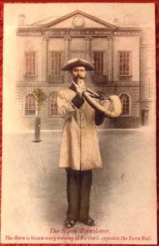 Edward Heward, famoso instrumentista do início do século 20. (Foto: Ripon Hornblower/Facebook)
