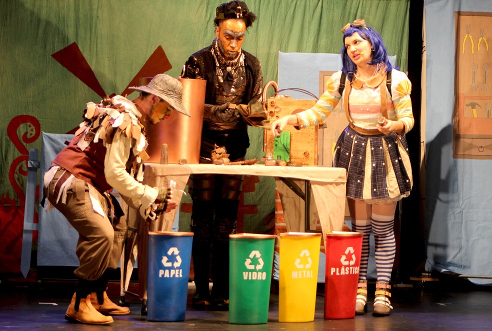 Espetáculo 'O Reino Sustentável de Oz' será apresentado a partir desta quarta (4), em Campinas — Foto: Anelise Ferrão