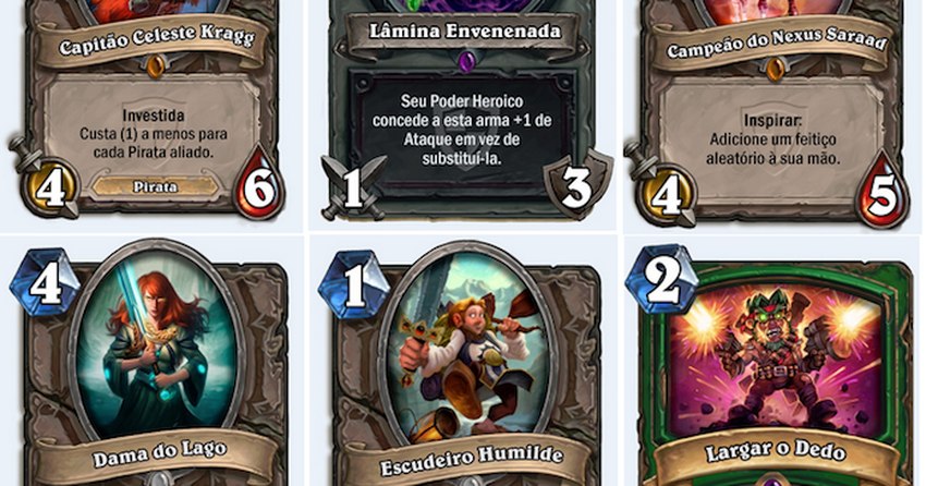 Hearthstone Tem Todas As Cartas Da Expansao O Grande Torneio Reveladas Noticias Techtudo