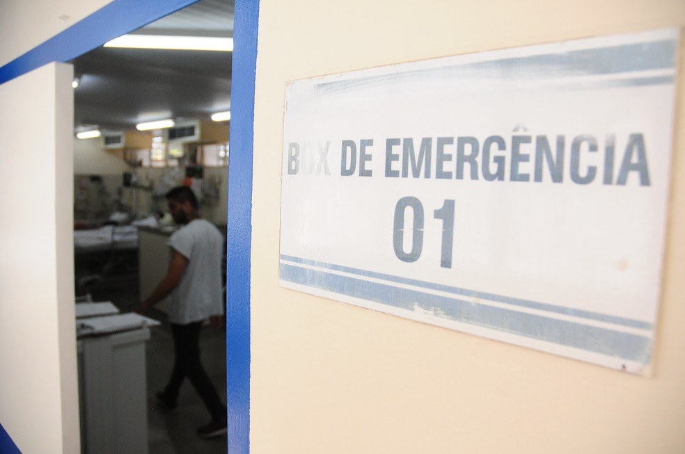 Setor de emergência no Hospital da Região Leste; em imagem de arquivo— Foto: Breno Esaki/Saúde-DF
