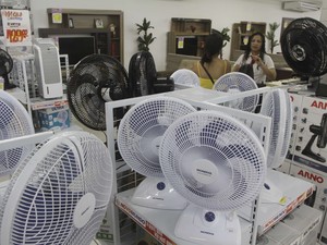 Calor recorde dispara vendas de ventiladores - Gerais - Estado de