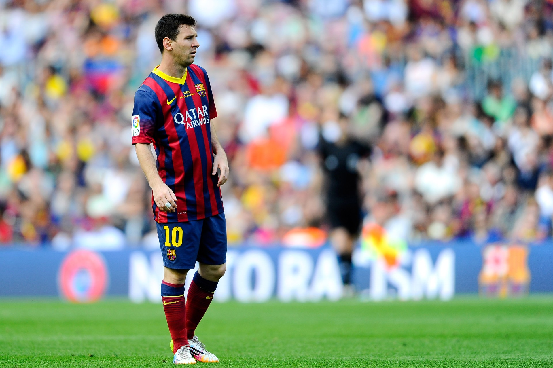 Messi se esquivou da responsabilidade de vencer a Copa (Foto: Getty Images)