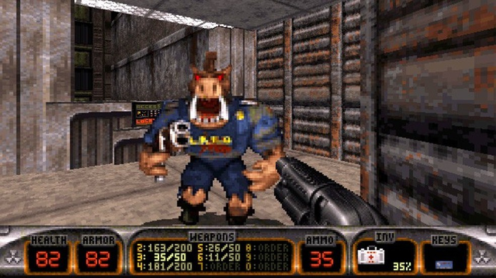 Há 20 anos Duke Nukem 3D reformulou o clássico personagem para um novo público (Foto: Divulgação/3D Realms) (Foto: Há 20 anos Duke Nukem 3D reformulou o clássico personagem para um novo público (Foto: Divulgação/3D Realms))