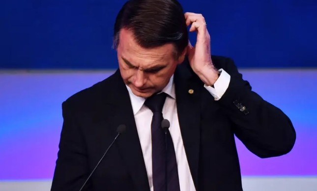 Jair Bolsonaro em debate da eleição de 2018