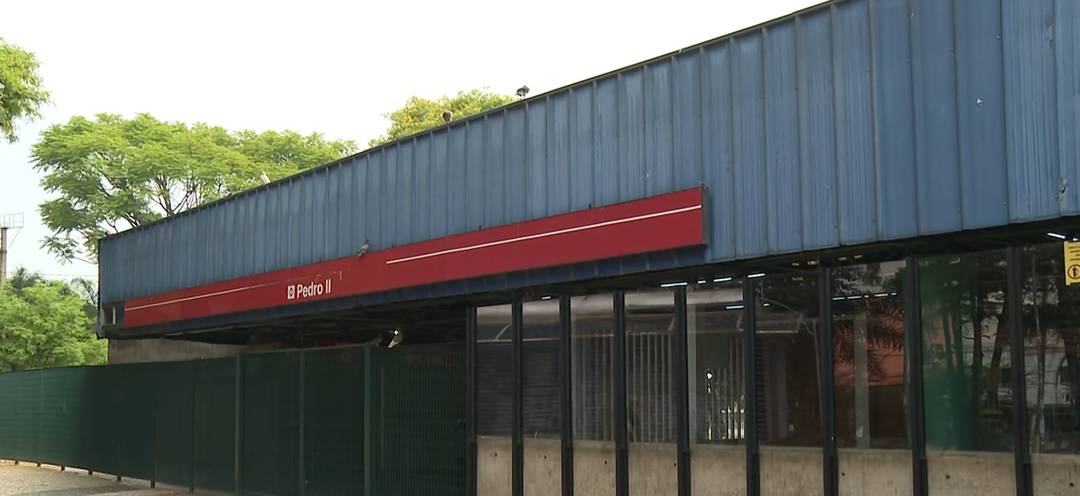 Estação Pedro II, na região central de SP