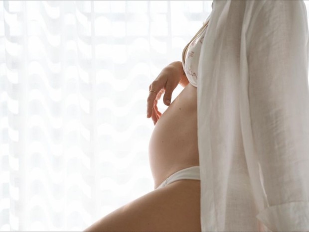 Monica Benini mostra barriga da segunda gravidez (Foto: Reprodução/Instagram)