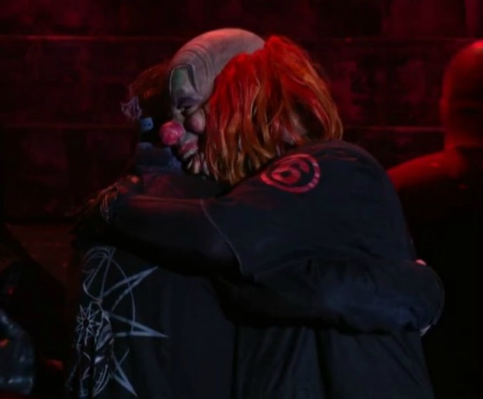 Em clima de despedida, Slipknot vai encerrando show no Palco Mundo (Foto: Gshow)