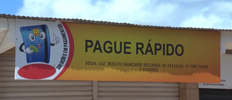 PolÃ­cia investiga empresa de pagamento de valores por fraude fiscais na BA â€” Foto: ReproduÃ§Ã£o/TV Santa Cruz