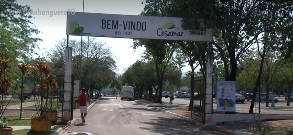 Cesamar voltou a receber visitantes após meses fechado — Foto: Reprodução/TV Anhanguera