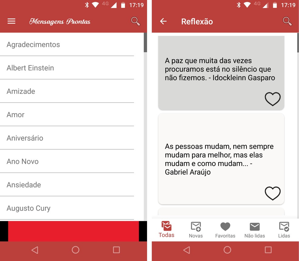 Aplicativo De Frases Para Whatsapp Status Veja Lista Com Melhores Apps Redes Sociais Techtudo O homem de bem exige tudo de si próprio; aplicativo de frases para whatsapp
