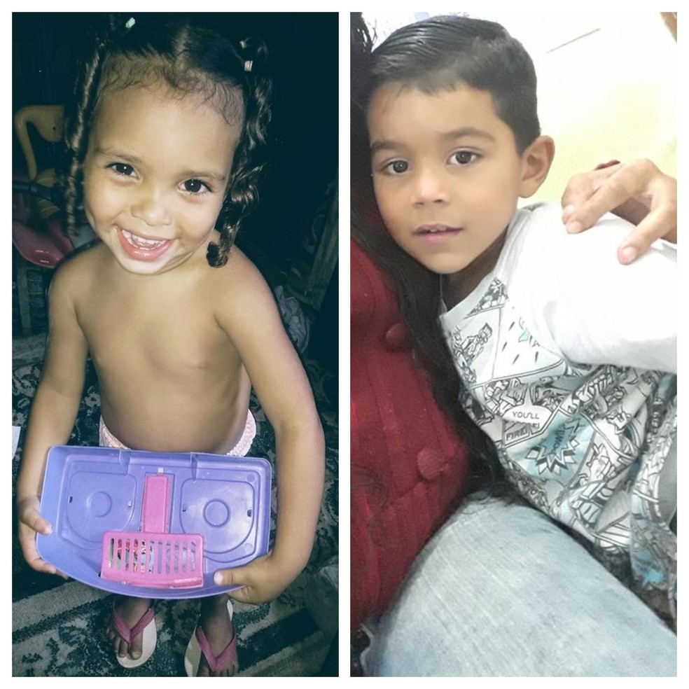 Irmãos, de três e seis anos, morreram com deslizamentos no morro Barreira do João Guarda, em Guarujá — Foto: Reprodução/Facebook