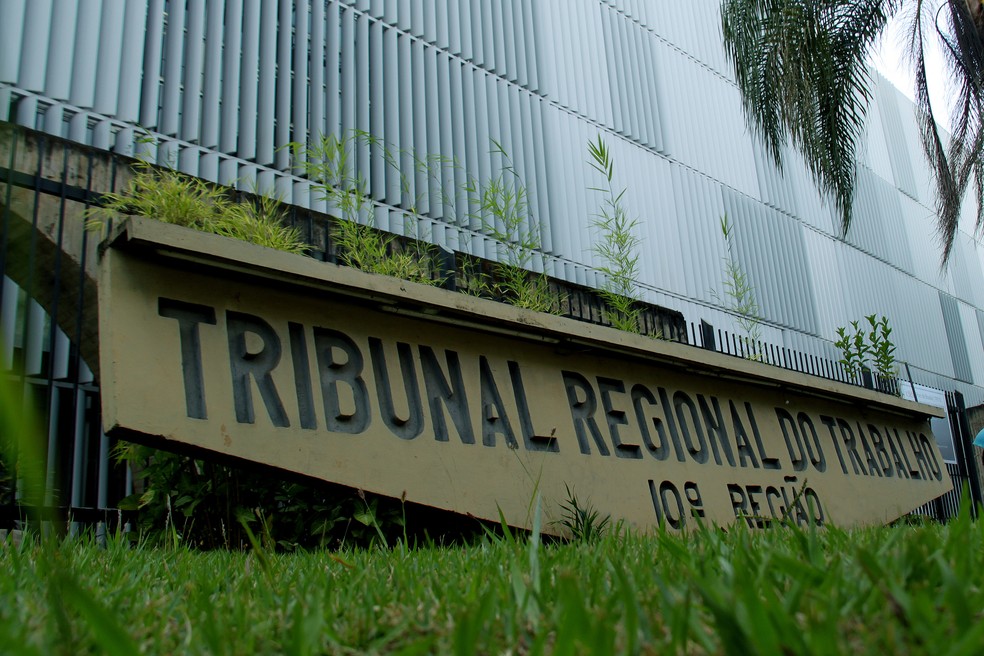 Tribunal Regional do Trabalho da 10ª Região, unidade na 513 Norte, em Brasília (Foto: TRT-10/Divulgação)