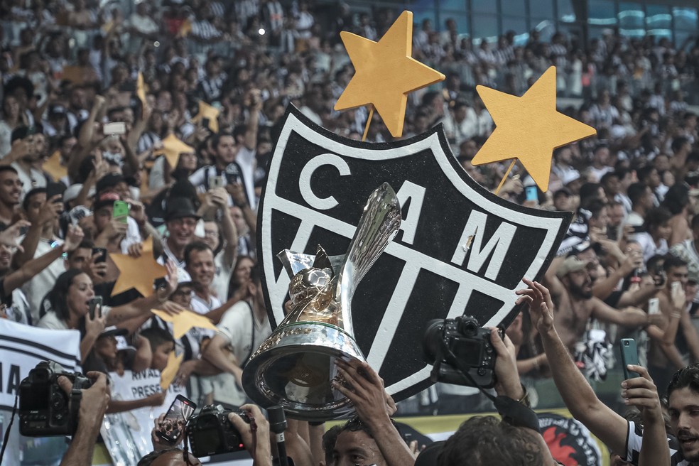 Segunda estrela no escudo? Veja o que dizem presidentes do Atlético-MG e do  Conselho sobre atualização | atlético-mg | ge