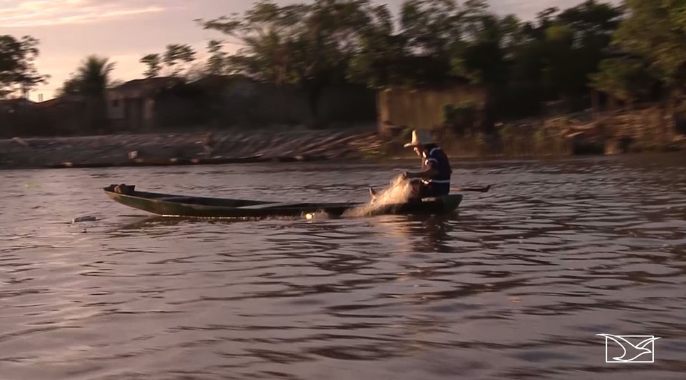 Polícia Militar intensifica combate a pesca predatória no Rio Pindaré  — Foto: Reprodução/TV Mirante