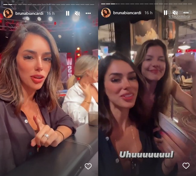 Em Las Vegas, Bruna Biancardi posa coladinha com Neymar e revela que ganhou 4 mil dólares em partida de poker (Foto: Reprodução)