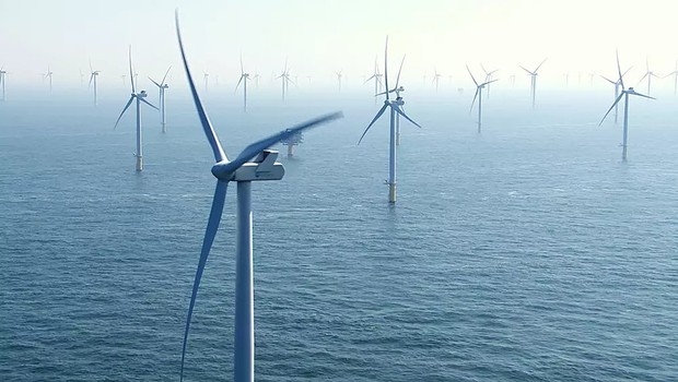 O governo da Dinamarca informou que aumentará sua capacidade eólica offshore no Mar Báltico para 3 gigawatts (Foto: Reprodução/YouTube)