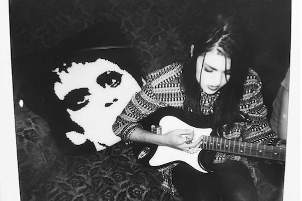 A jovem Frances Bean Cobain, filha de Kurt Cobain e Courtney Love (Foto: Instagram)