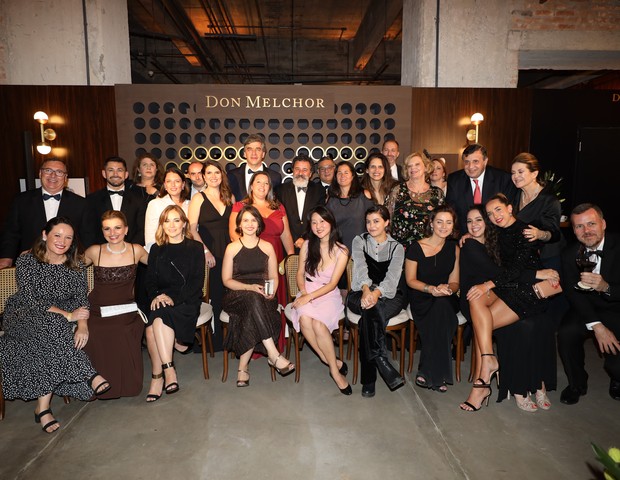 Os convidados do jantar de 30 anos de Don Melchor (Foto: Divulgação)