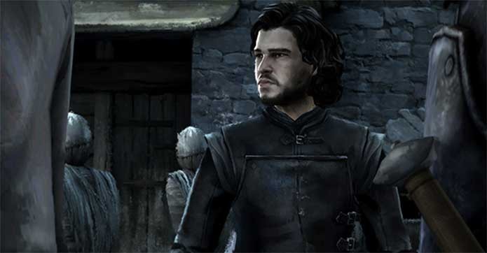Jon Snow em Game of Thrones (Foto: Divulgação/Telltale)