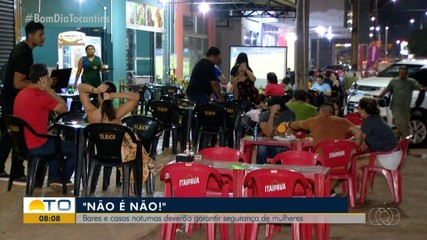 Bares deverão garantir a segurança das mulheres nos locais
