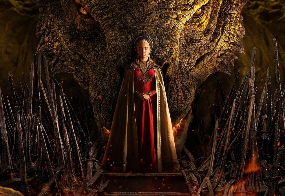 A Casa do Dragão conta a história sobre os ancestrais de Daenerys, protagonista de Game Of Thrones — Foto: Divulgação/HBO Max